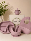 Silicone Kids Dining Set PURPLE