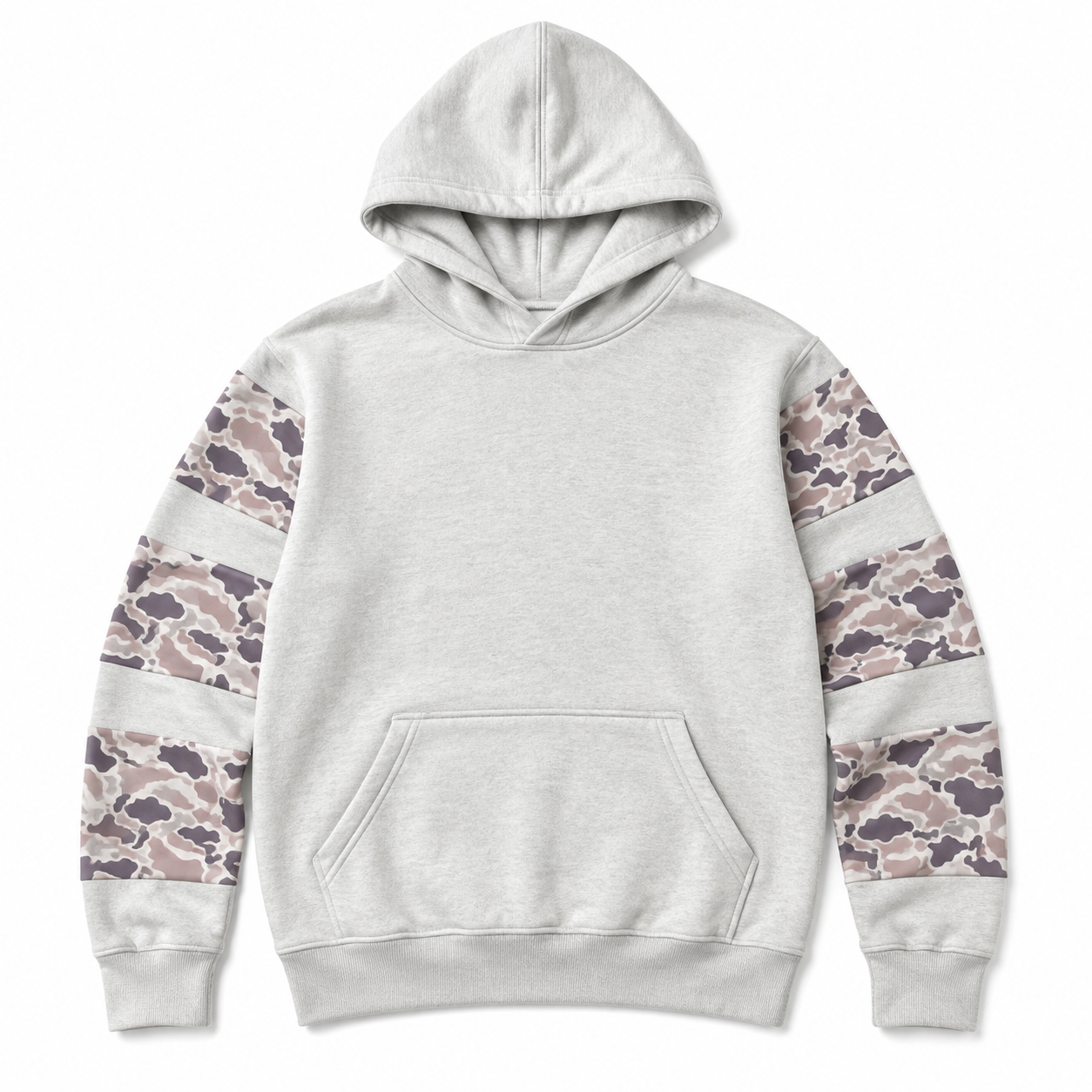 Camo Long Sleeve Hoodie